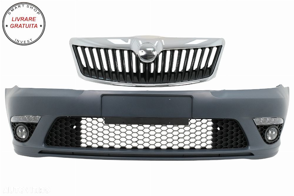 Bara Fata Skoda Octavia II Mk2 1Z Facelift (2009-2013) RS Design- livrare gratuita - 1
