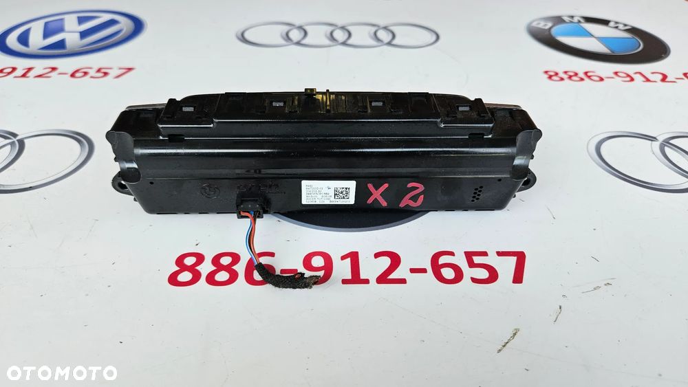 BMW X1 F48 2 F45  X2 F39 Panel klimatyzacji Sterowanie nawiewem panel klimy AC Panel obsługi automatycznej klimatyzacji 9471102 - 6