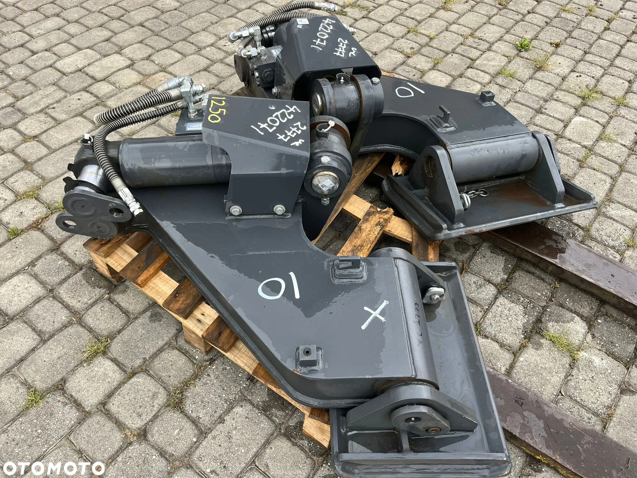 Podpory łapy stopy nohi hydrauliczne do koparki. NOWE!!! - 4