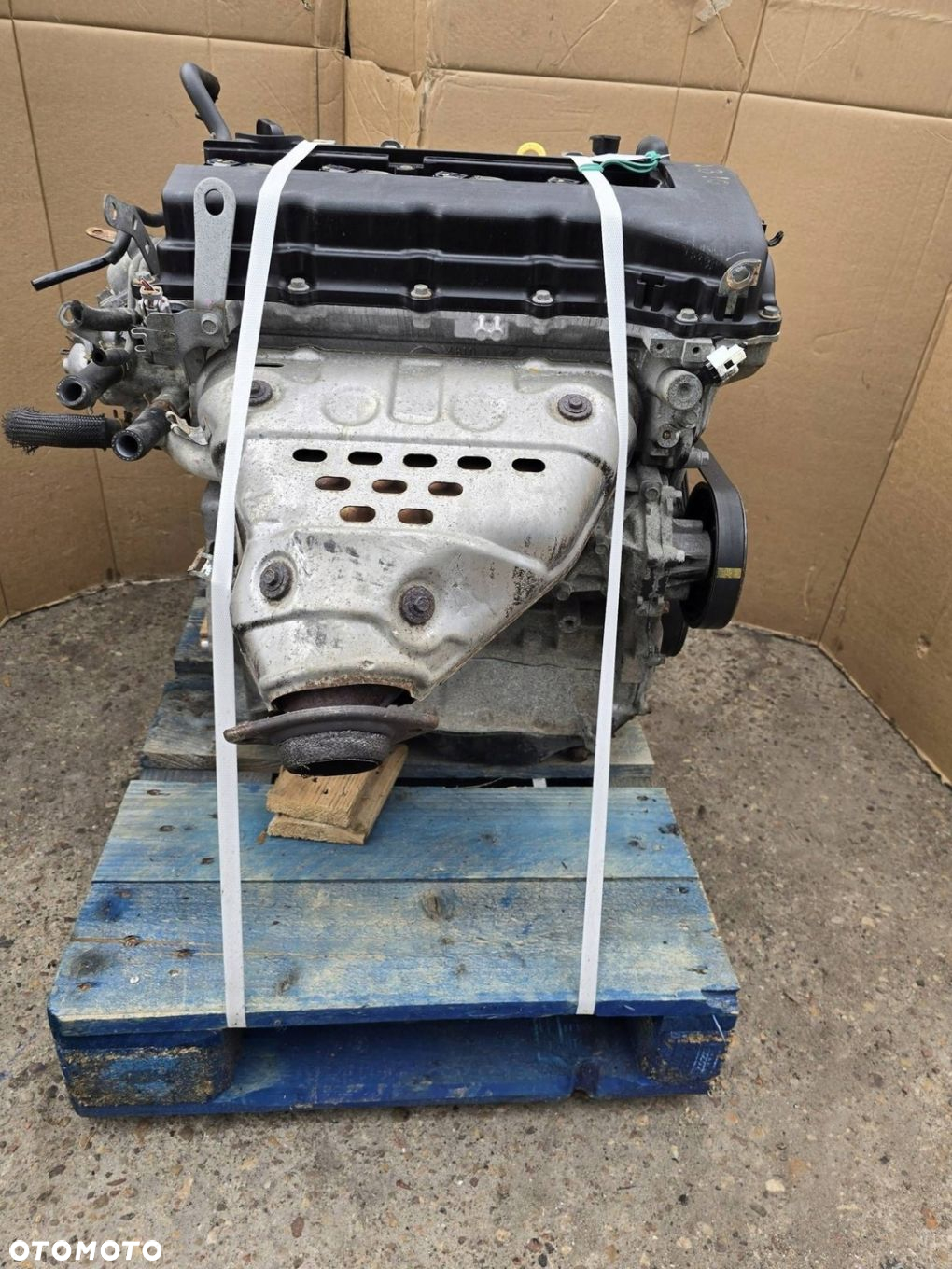 SILNIK KOMPLETNY MITSUBISHI LANCER VIII 1.8 B 4B10 NR MAG 5064A - 3