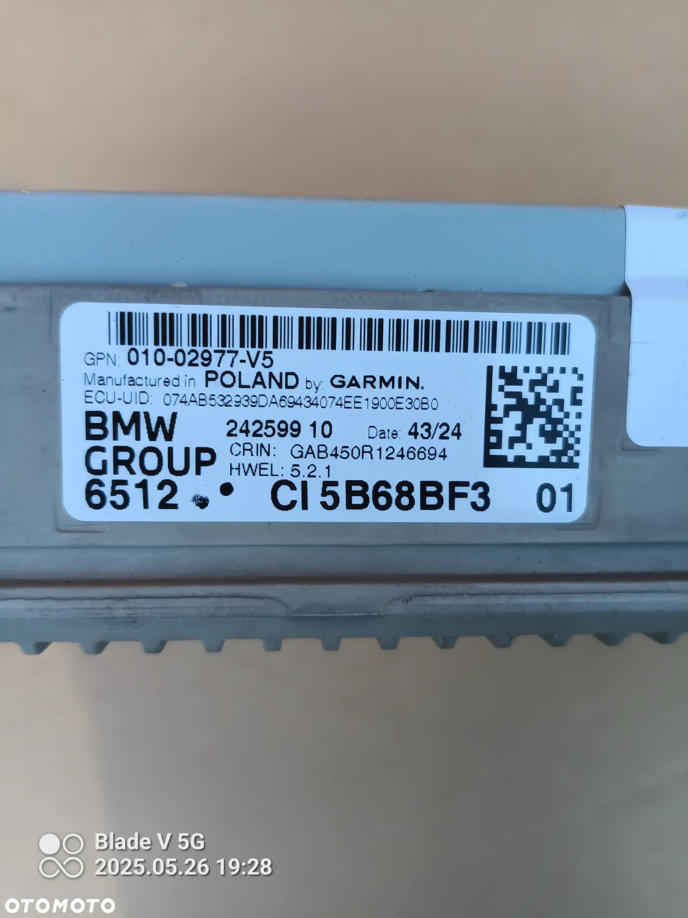 Audio Nawigacje Garmin BMW IDC23 HIGH 8155 - 4