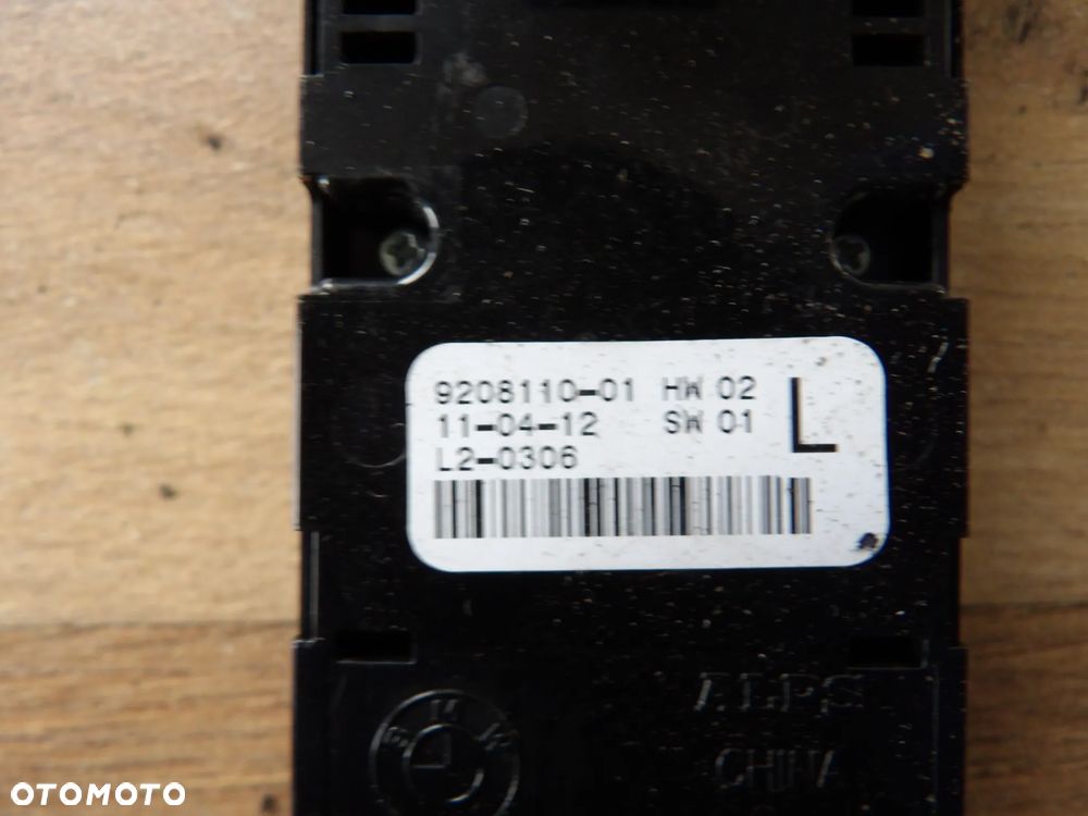 BMW - F20 , F30 - PANEL STEROWANIA SZYB - 9208110 - 2