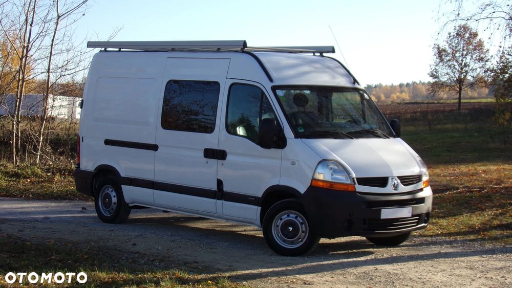 Renault MASTER 2.5 L2H2 * KLIMA * BRYGADÓWKA 6 OSÓB * ZADBANY ! - 2