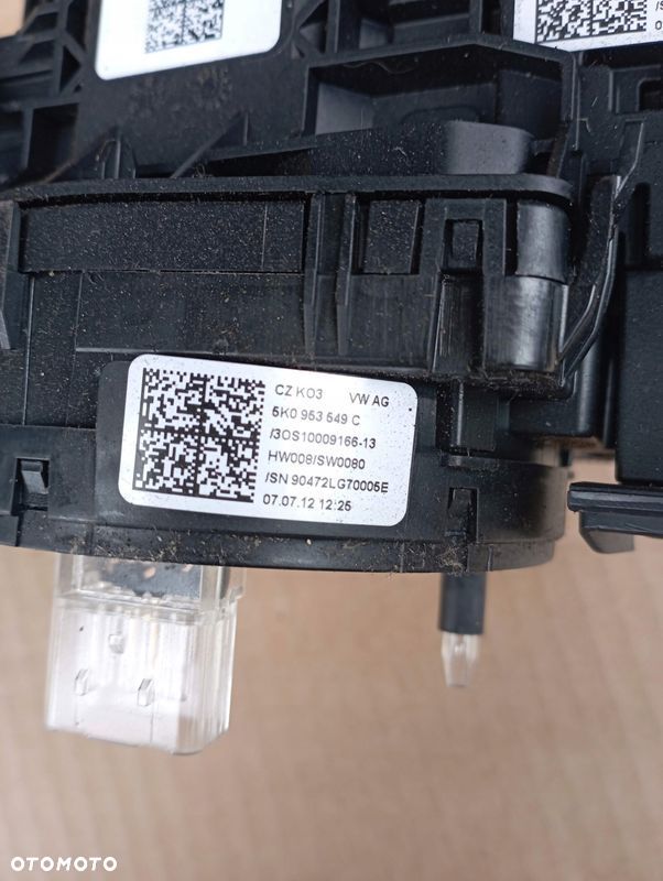 VW GOLF VI 6 MANETKI PRZEŁĄCZNIK ZESPOLONY PAJĄK EUROPA 5K0953507AS - 3