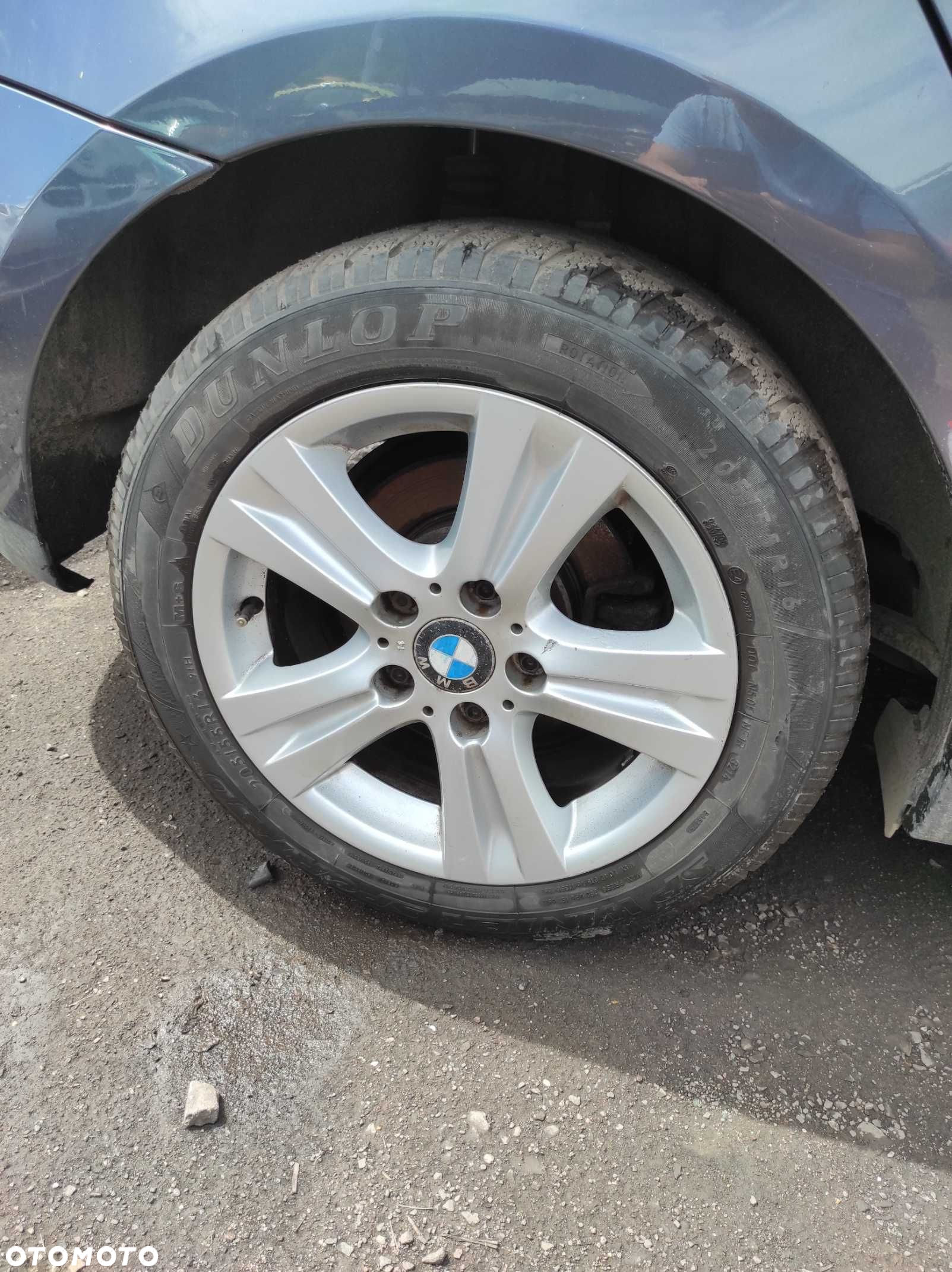 BMW Seria-1 E87 i inne, Felgi aluminiowe z oponami,7X16 ET44 205/55R16 - 2