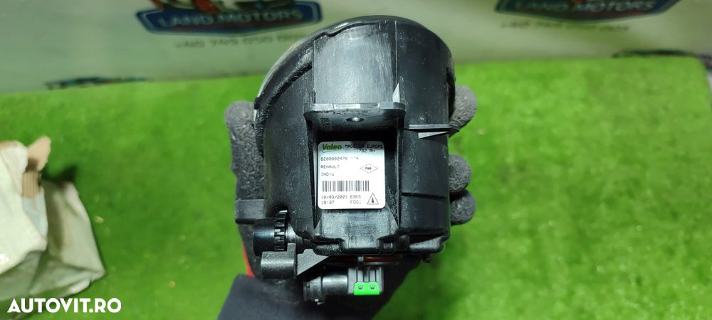 PROIECTOR CEATA DREAPTA RENAULT LAGUNA 2 (II) / MEGANE 2 (II) / SCENIC 2 (II) / ESPACE 4 (IV) / VEL SATIS COD OEM 8200002470 / 89201782 2001-2007 (5G2) - 5