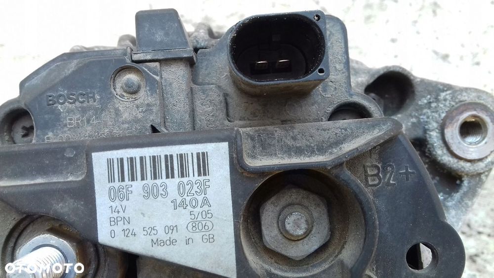 ALTERNATOR 06F903023F SKODA OCTAVIA II 1.6 8V 04- VW AUDI SEAT - 4