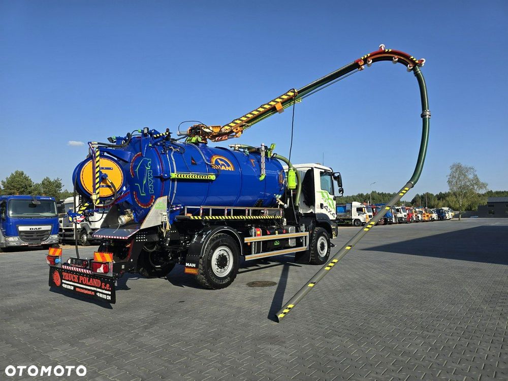 MAN 4x4 WUKO GAMON PW8  do zbierania odpadów płynnych separatorów - 31