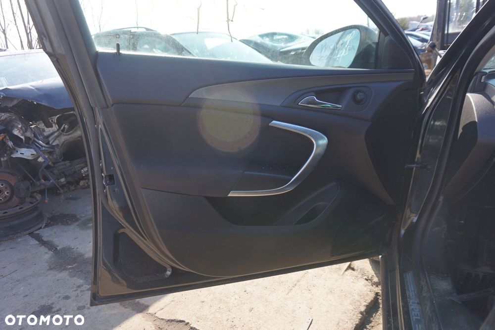 DRZWI PRZEDNIE LEWE INSIGNIA A I KOMBI Z22C  CZARNY OPEL 2008-2013 - 9