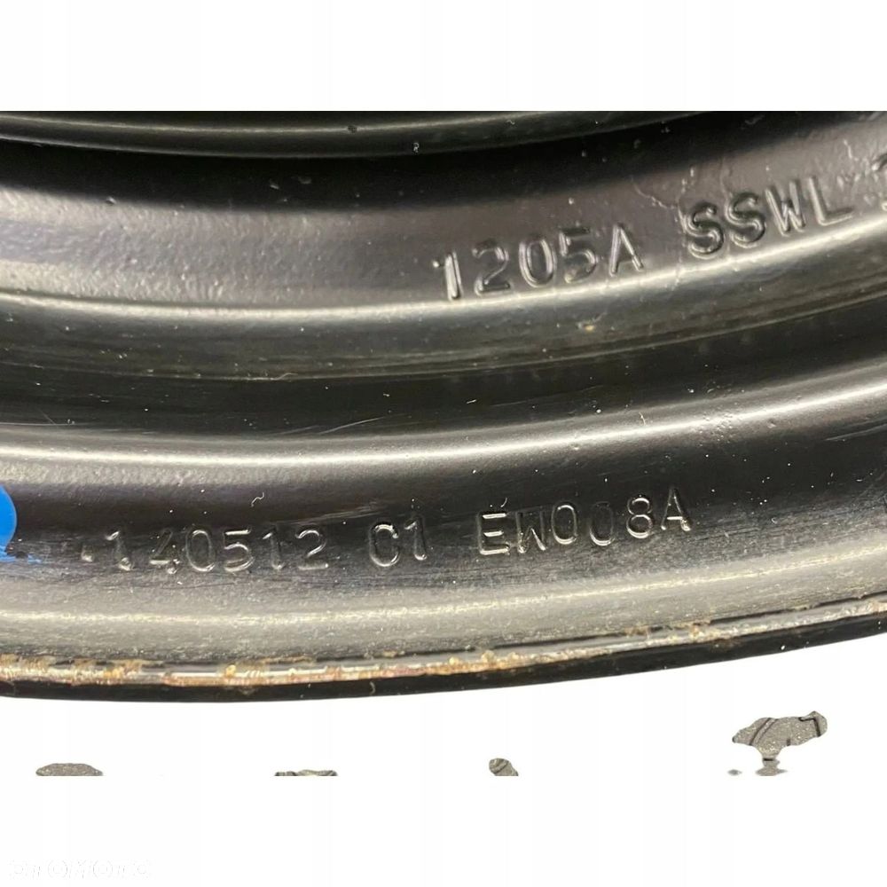 KOŁO DOJAZDOWE CITROEN C3 II DS3 C4 CACTUS 125/80R15 4X108 ET15 - 12