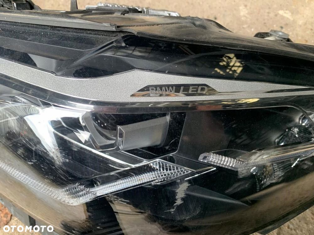 ZDERZAK MASKA LAMPA KOMPLETNY PRZÓD BMW X3 G01 LIFT LED - 2