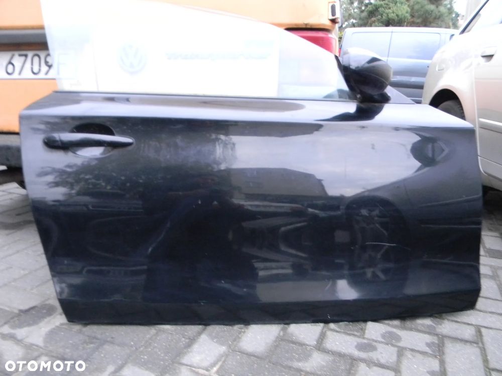 drzwi prawe BMW E82 E88 E81 COUPE CABRIO zamek podnośnik lusterko schwarzmetalic - 2