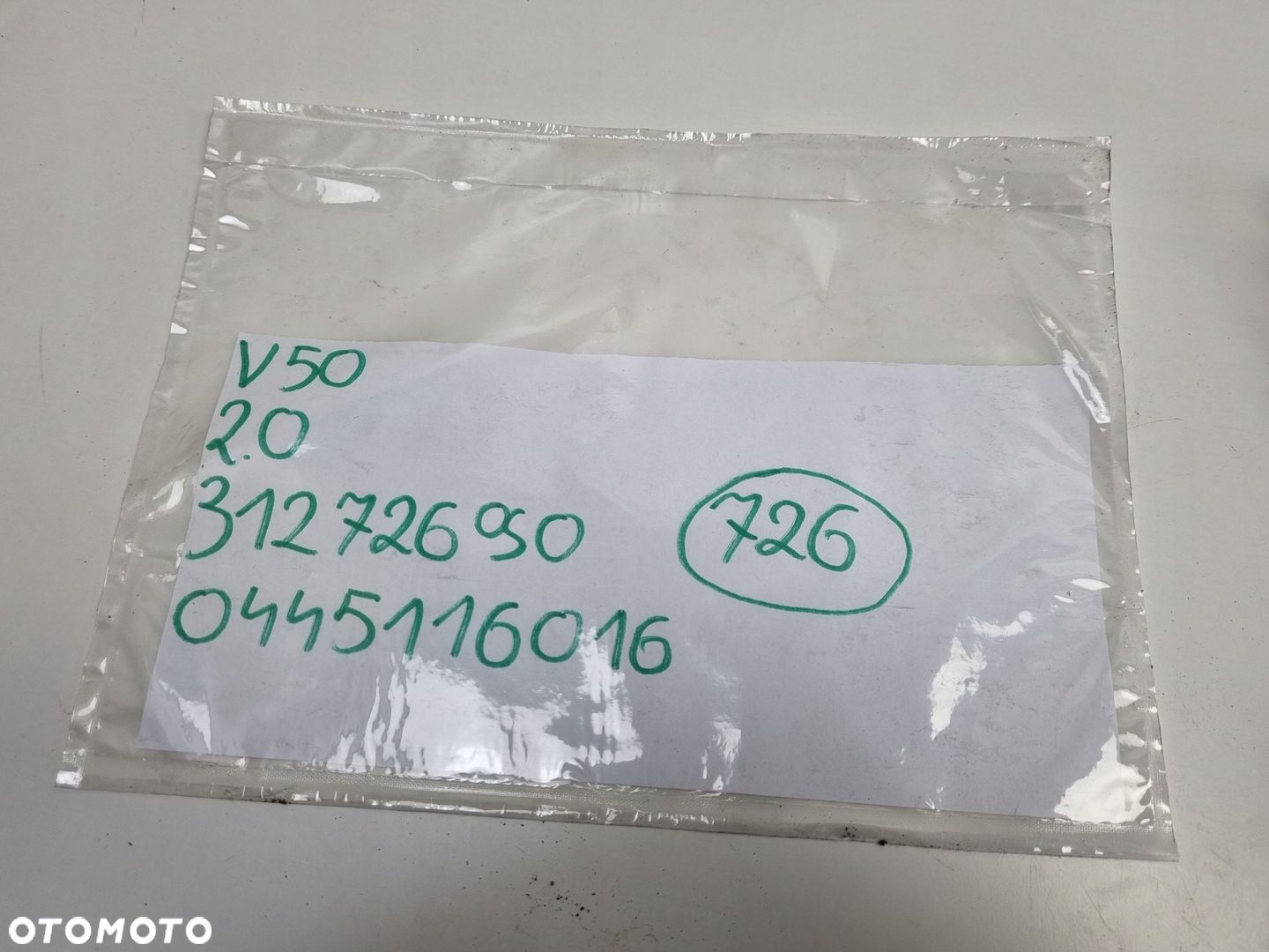 Volvo C30 V50 S40 II 2.0 D3 D4 WTRYSKIWACZ wtrysk 31272690 0445116016 - 3