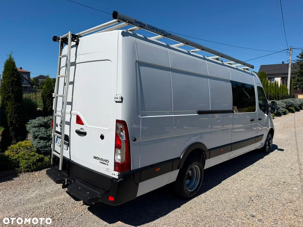 Opel Movano L4H2 Na bliźniaku HAK Bagażnik dachowy + drabinka Klima Tempomat Czujniki Kamera cofania Holenderka - 7