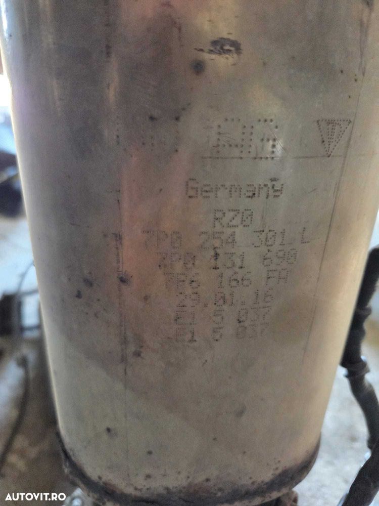 Filtru particule catalizator DPF VW Touareg 7p Porsche Audi - 5
