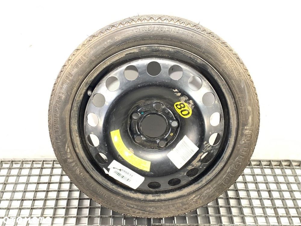 KOŁO DOJAZDOWE 16 5X110  65    115/70 - 170.00 PLN -    OPEL - 1