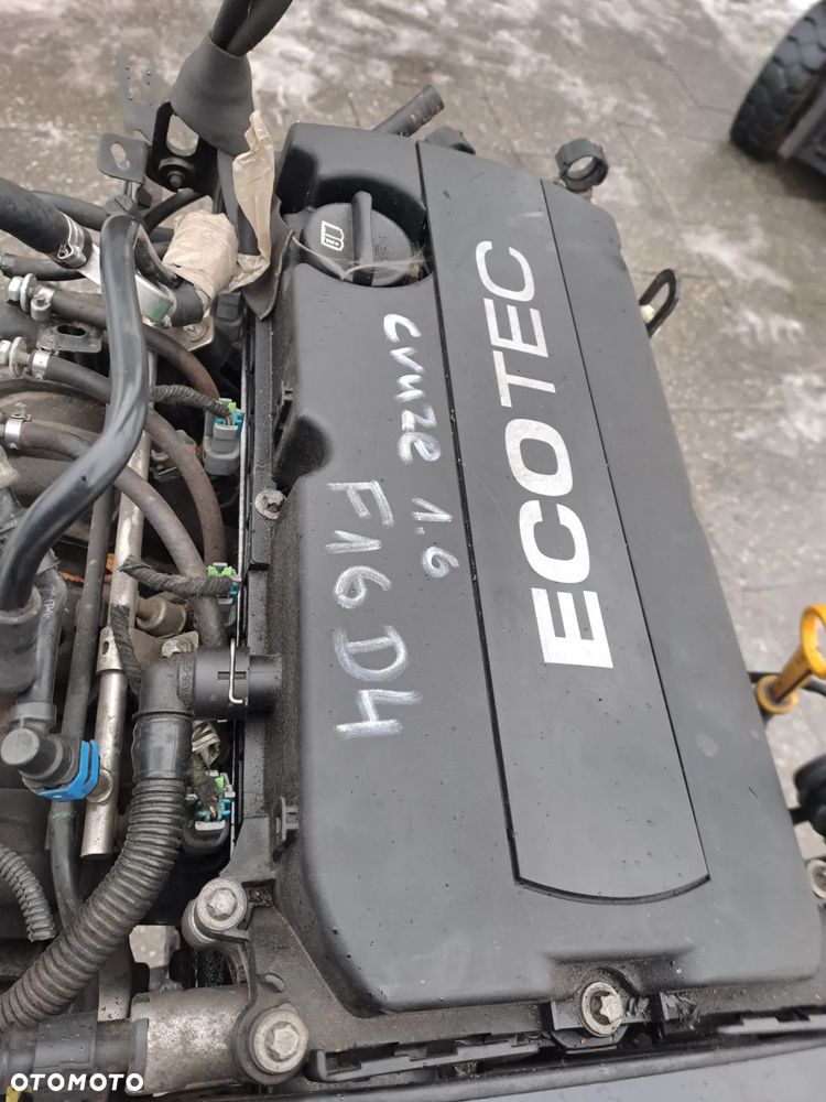 Chevrolet Cruze Aveo T300 Opel Mokka 1.6 16V 113KM silnik kompletny kod F16D4 - 18