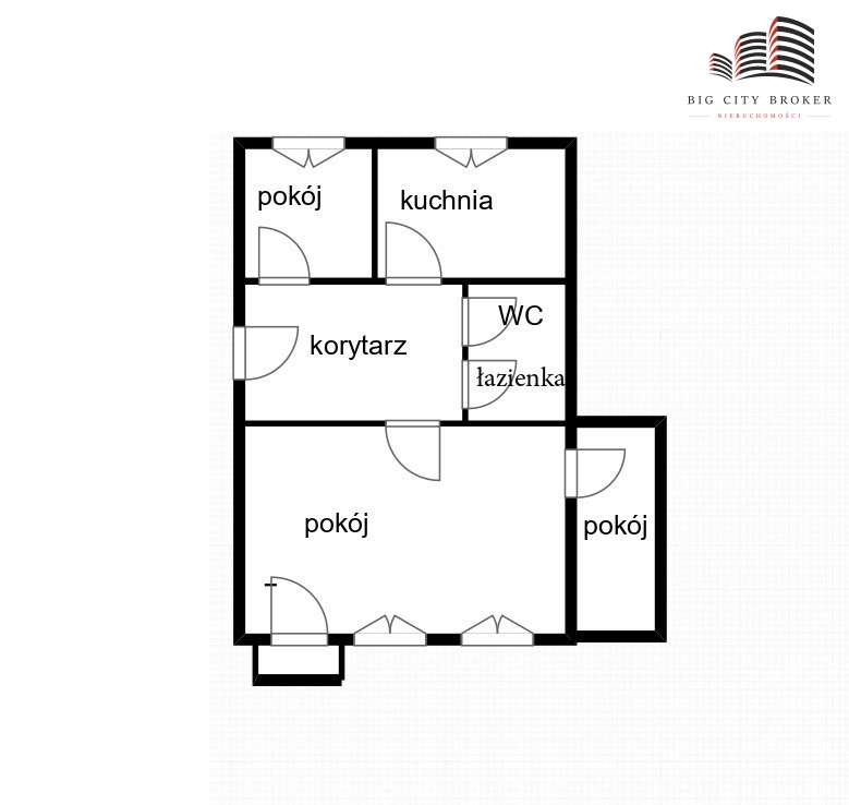 3 pokoje, ul.Błękitna- Dziesiąta