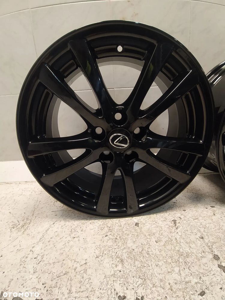 LEXUS IS MK2 IS220 IS250 IS350 8X18 8,5X18 ORYGINALNE FELGI ALUMINIOWE R18 ET50 E745 5x114,5 KOMPLET DEKIELKI ORYGINAŁ - 5