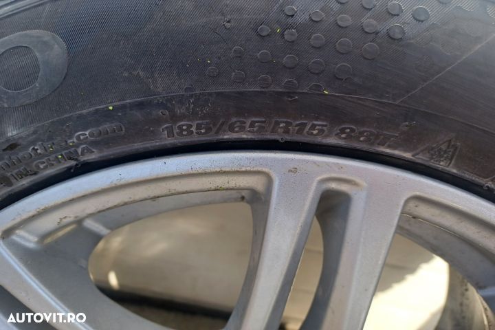 Jante aliaj cu anvelope 15 - set 185/65 R15 Nissan Note E12 [2013 - 2 - 5