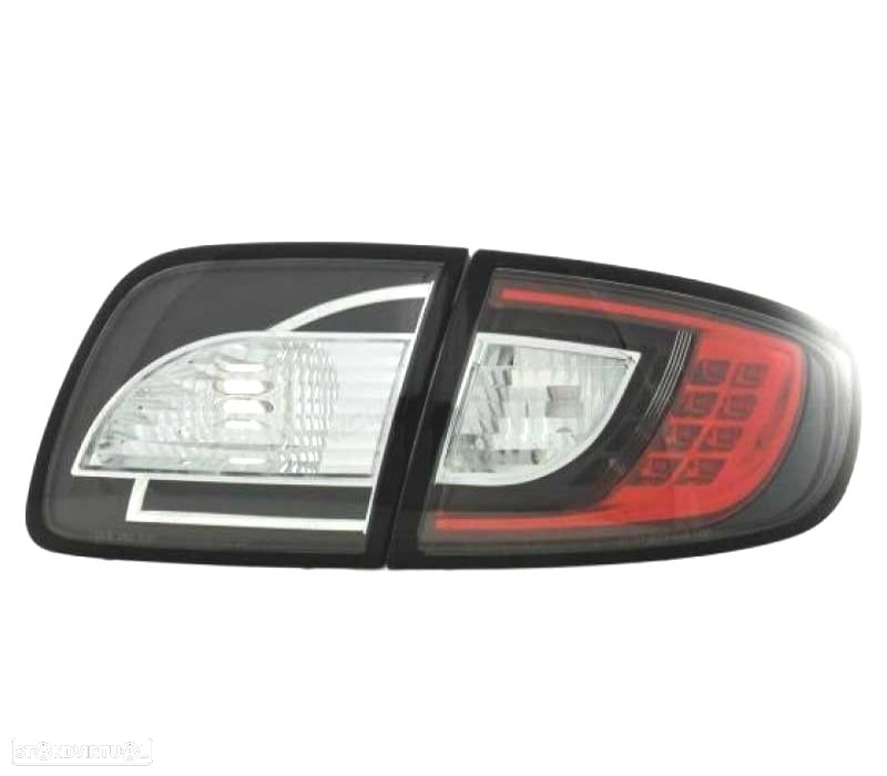 FAROLINS MAZDA 3 03-08 LED PRETO - 3