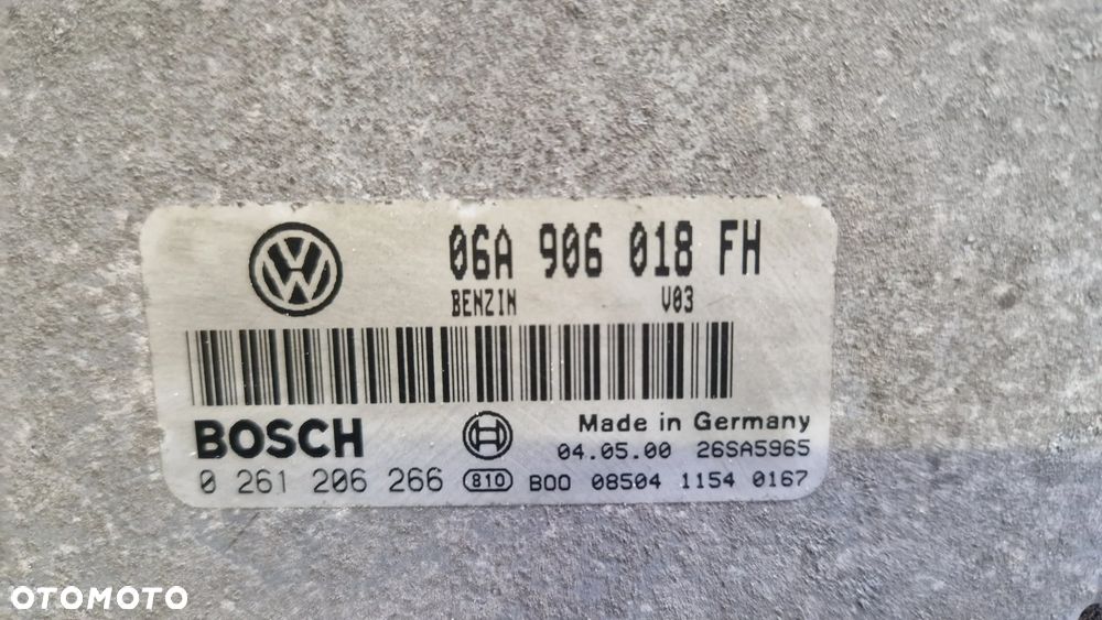 AUDI SEAT SKODA VOLKSWAGEN 2.0 8V STEROWNIK SILNIJKA 06A906018FH - 2