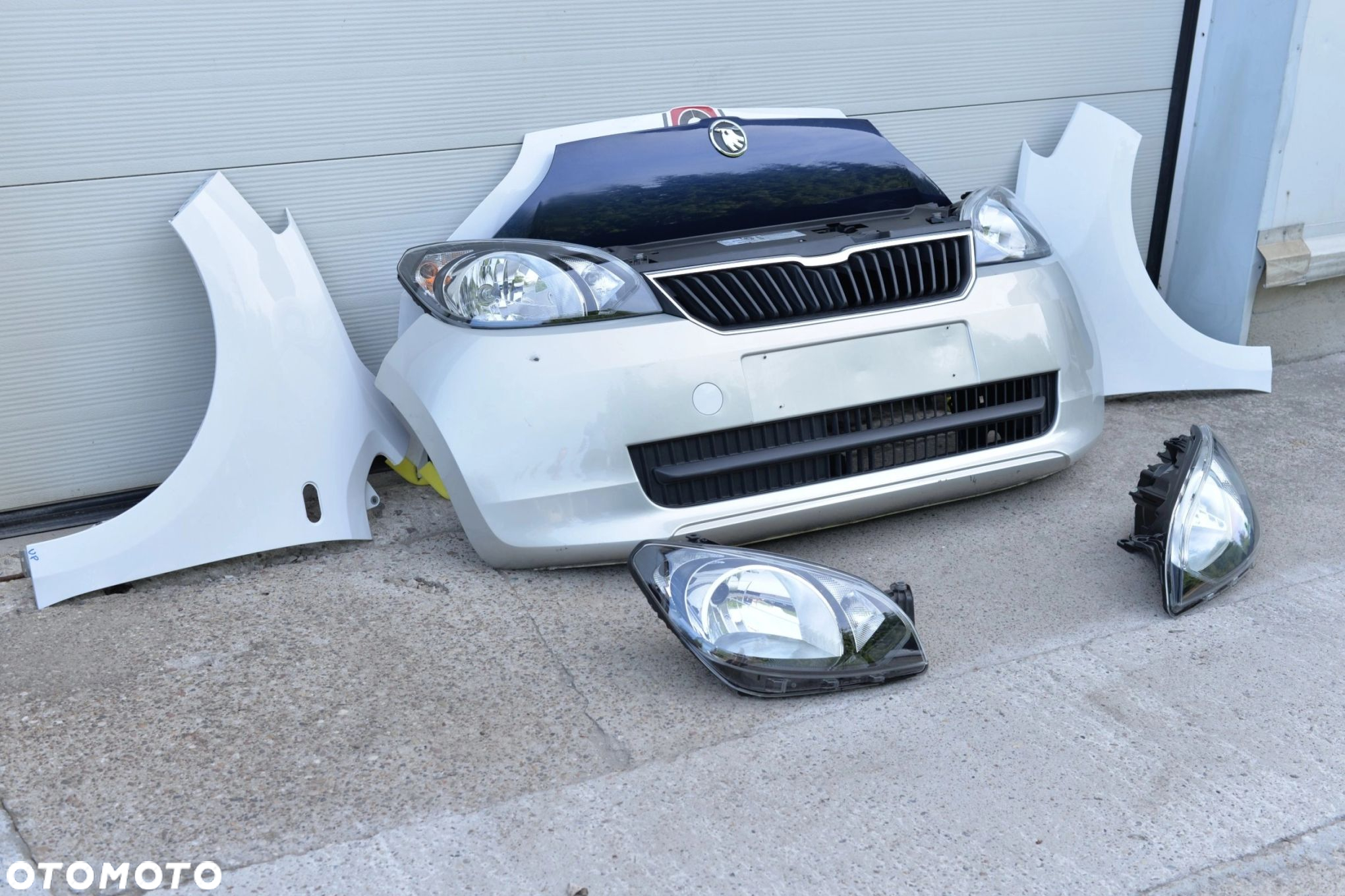MASKA ZDERZAK GRILL BŁOTNIK LAMPA PAS BELKA SKODA CITIGO 2011 - 2019 - 3