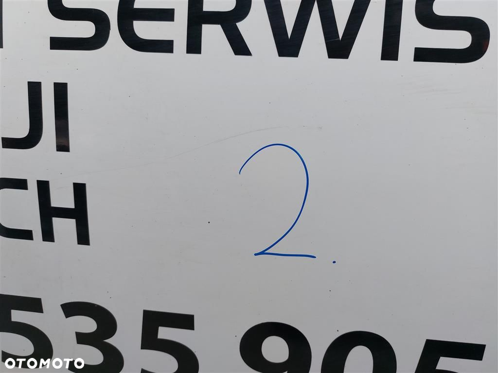 Drzwi przesuwane prawe ZAMEK Opel Combo C L:Z10U 2001-2011R BIAŁE - 8