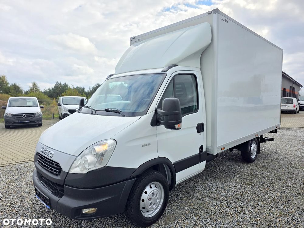 Iveco 35S13 2,3 HPI 130 KONNY KONTENER 4,2M WINDA KLIMA WEBASTO 6 BIEGOWE 183T/KM PRZEBIEGU GWARANCJA - 1