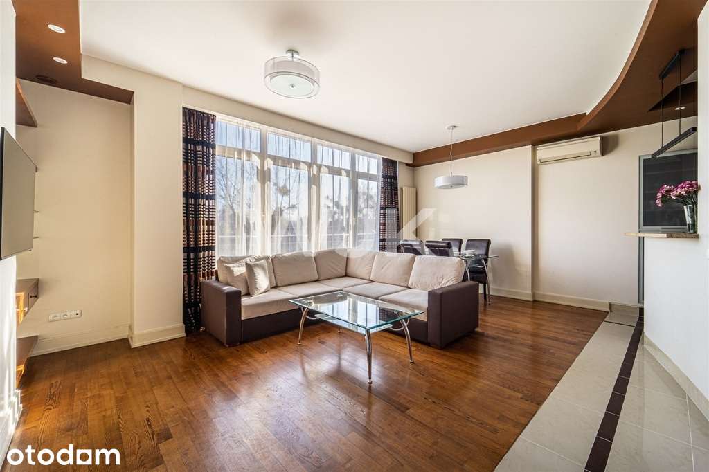 76m2, 3 pokoje, basen, sauna,  Stary Mokotów