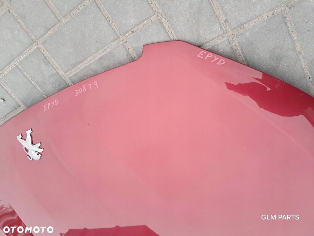 peugeot 308 ii t9 maska pokrywa przednia silnika w kolorze epyd - 9
