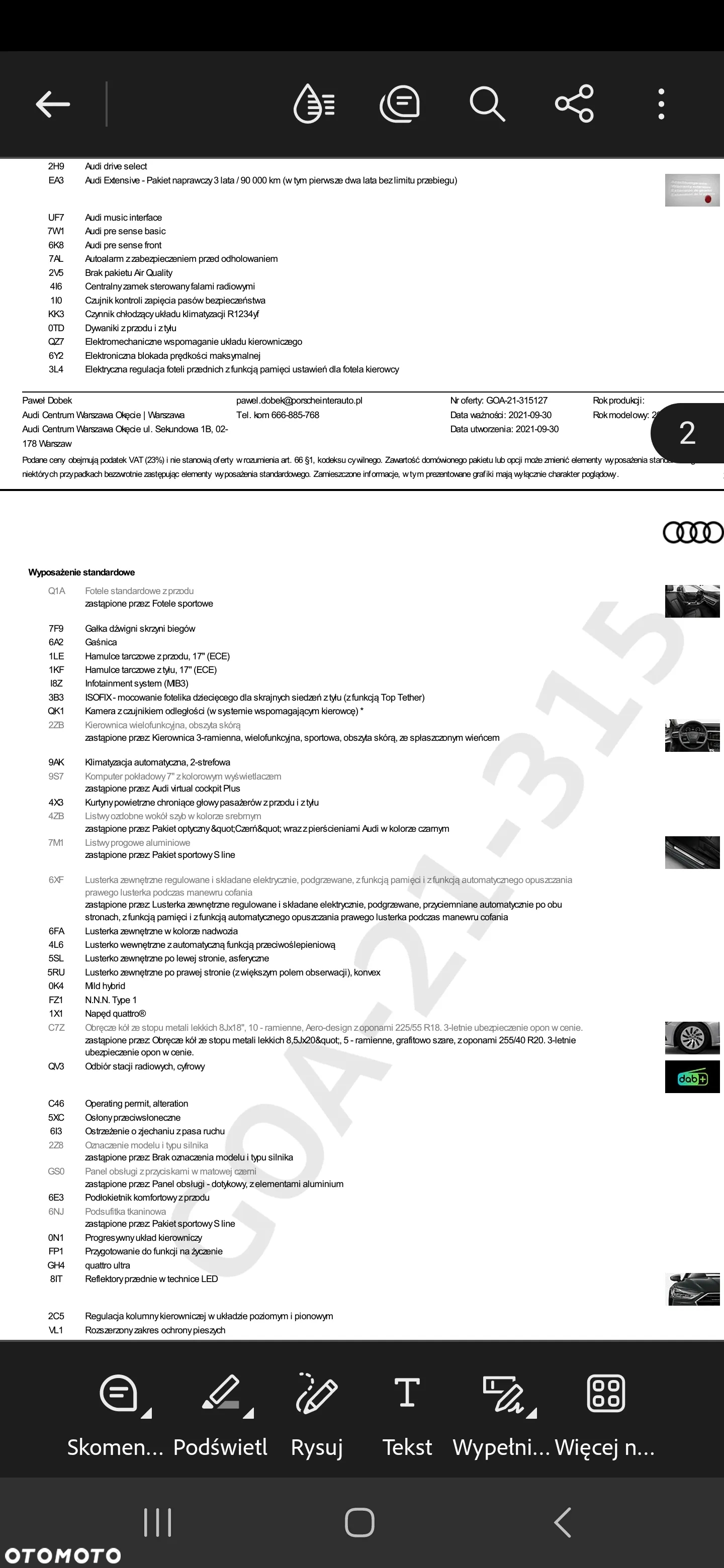 Audi A7 Sportback 45 TFSI Quattro S tronic - 22