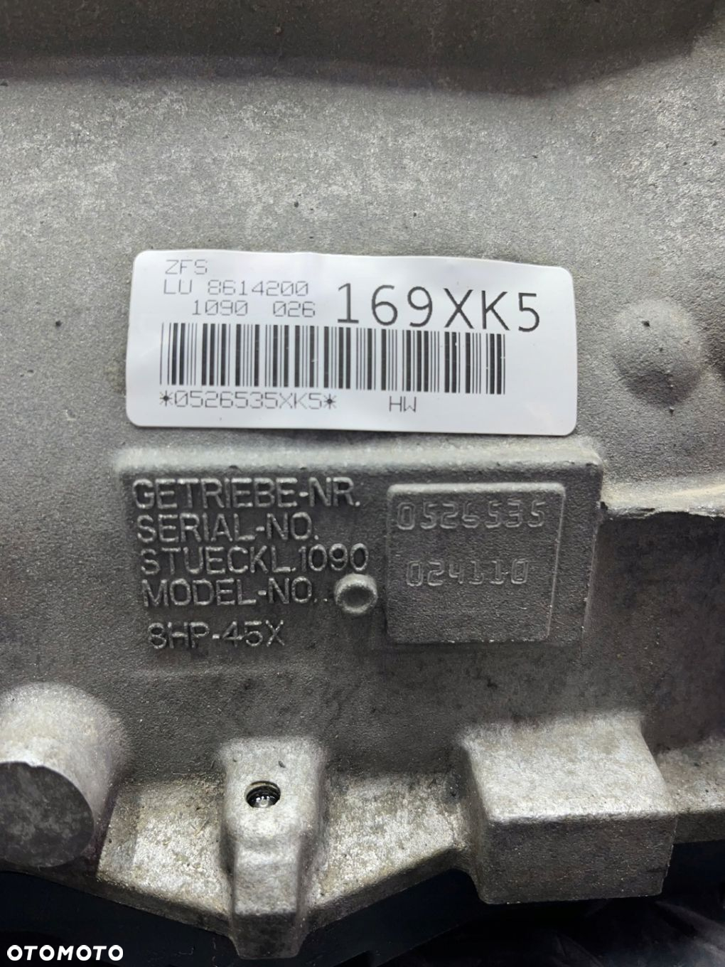 BMW F30 F31 F32 F34 F36 DIESEL SKRZYNIA BIEGÓW AUTOMAT 8HP-45X XK5 8614200 - 4
