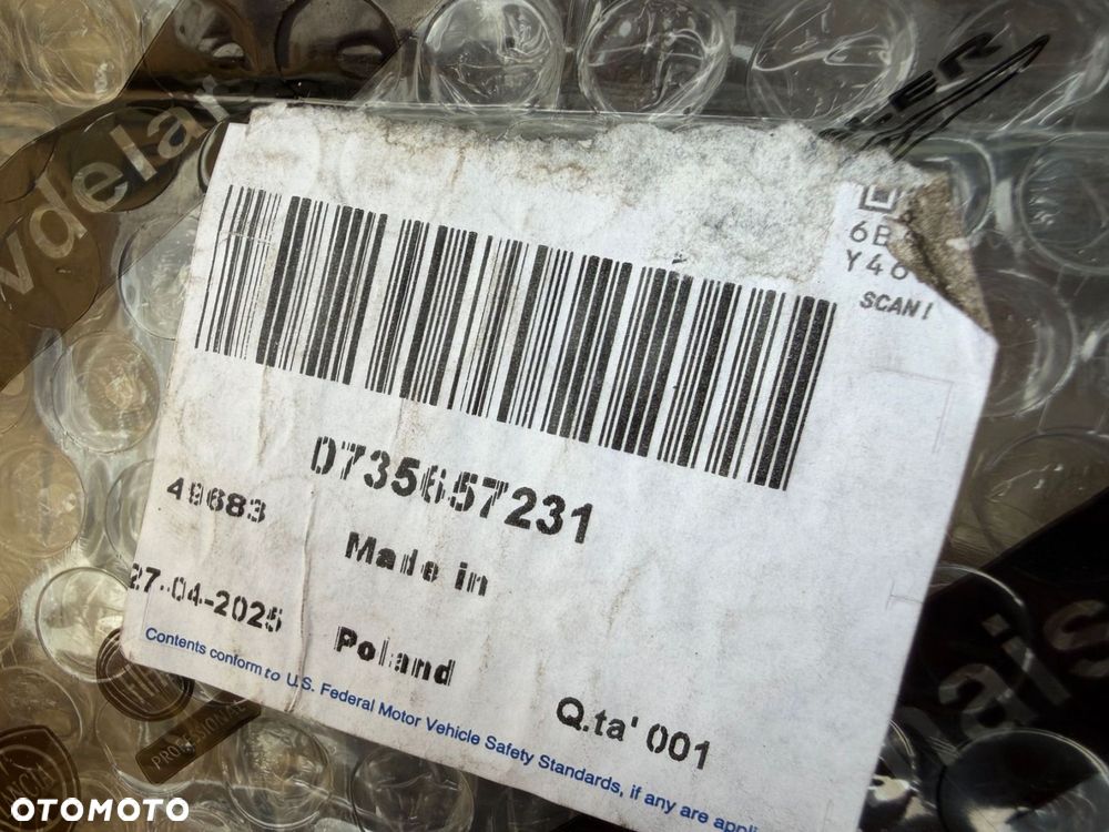 FIAT 500 LIFT 2015-24 NOWY ORYGINAŁ zderzak przód 735619491 735657231 - 8