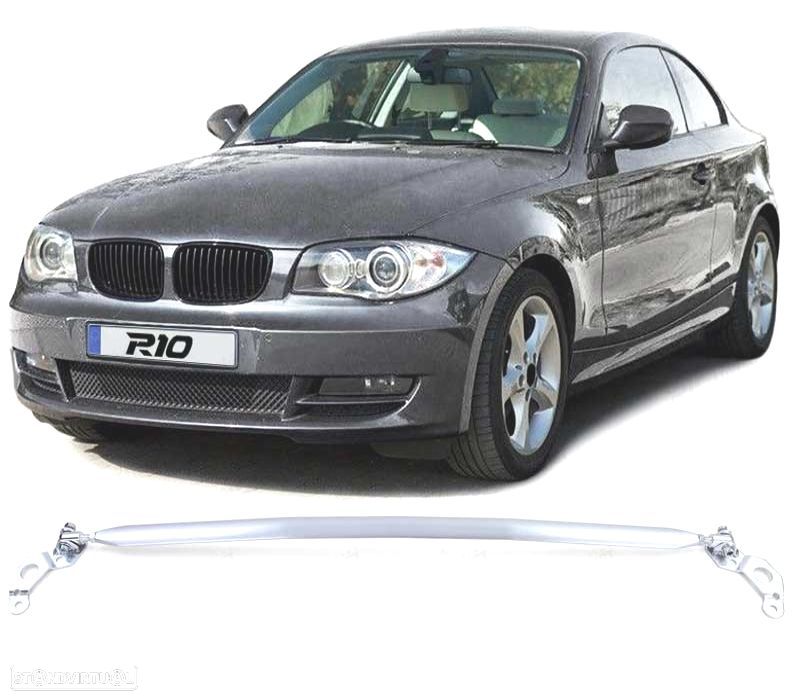 BARRA ANTI - APROXIMAÇÃO PARA BMW E81 E82 E87 DIESEL ALUMÍNIO AJUSTÁVEL - 1