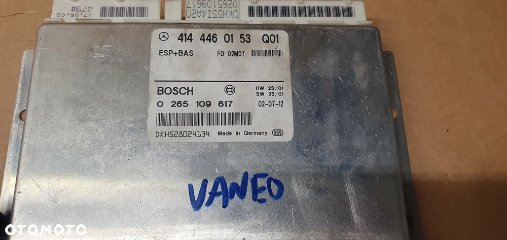 Moduł sterownik ESP Mercedes Vaneo 4144460153 - 5