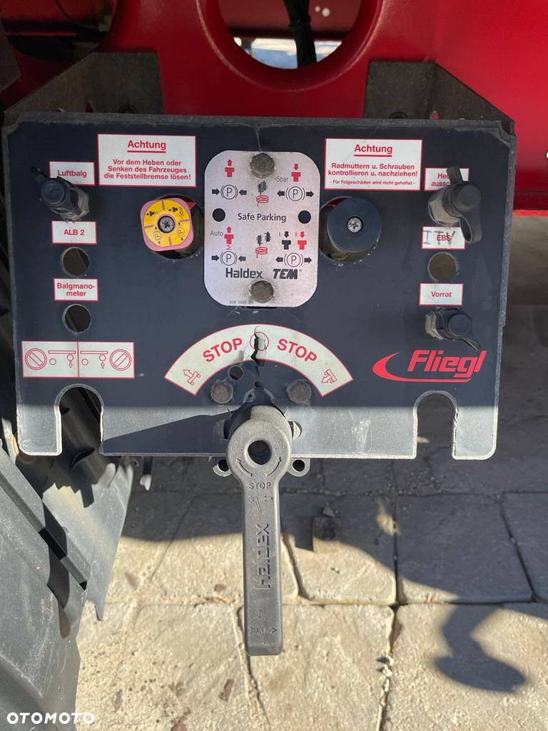Fliegl SDS 339 Osie BPW Podnoszona oś STANDARD Stan BDB Opony 90% cena 72 000 netto - 13