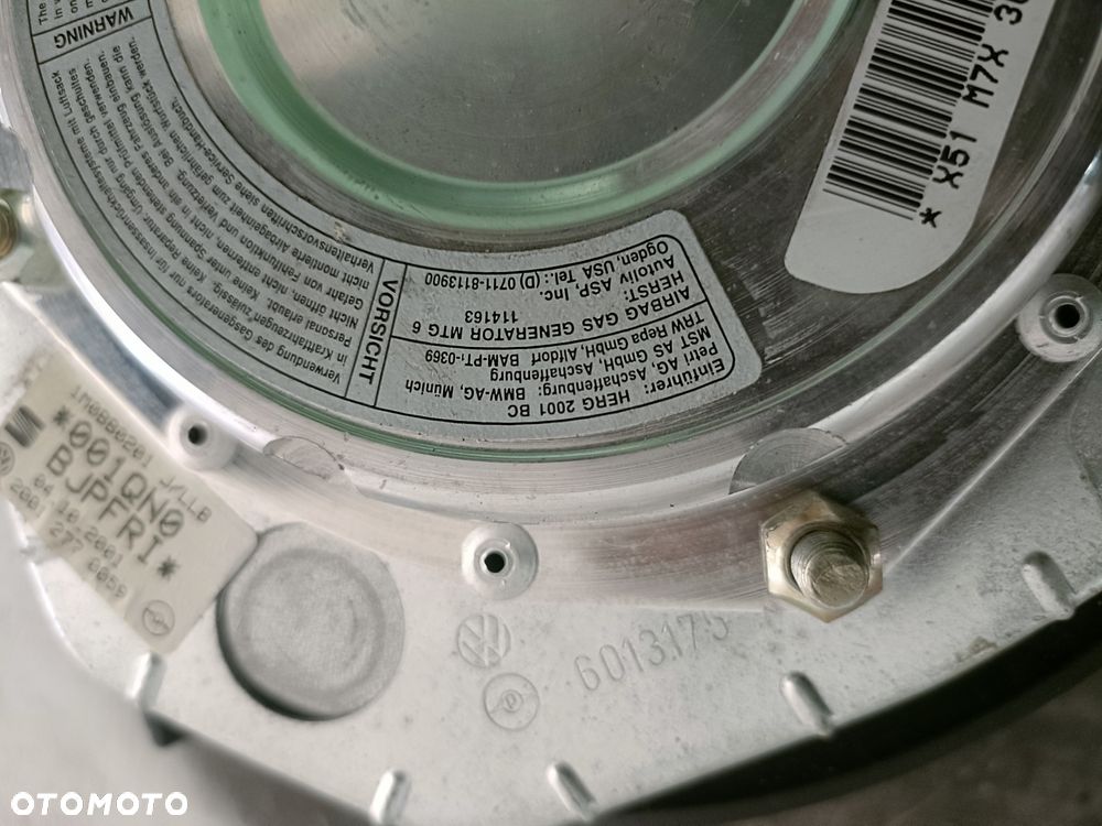 SEAT LEON I 99-05 r. PODUSZKA POWIETRZNA KIEROWCY AIRBAG 6013175 + - 5