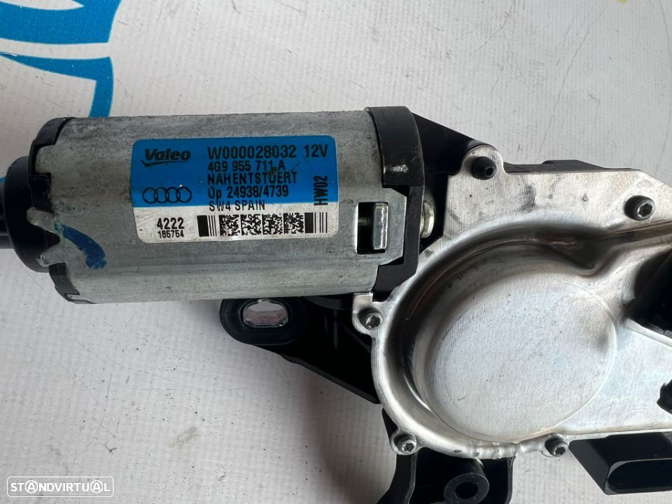 - MOTOR SISTEMA LIMPA VIDROS TRASEIRO TRÁS VALEO 4G9955711A 4G9 955 711 A W000028032 AUDI A1 A6 Q3 - 4
