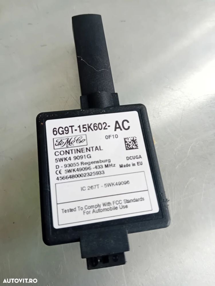 Amplificator Antena Ford Kuga 1 I Cod 6G9T-15K602-AC An 2008-2013 Motor TXDA - 4