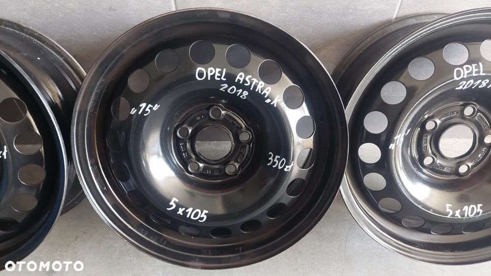 FELGI STALOWE OPEL ASTRA K R2018 5X105 6J 15CALI - 3