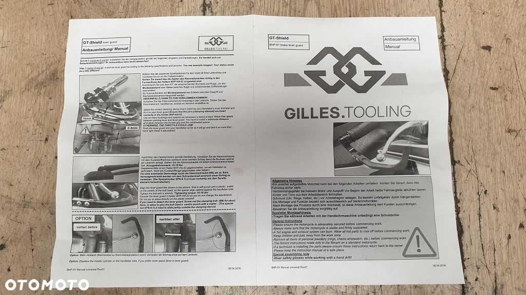 Osłona dźwigni hamulca Gilles Tooling - 8