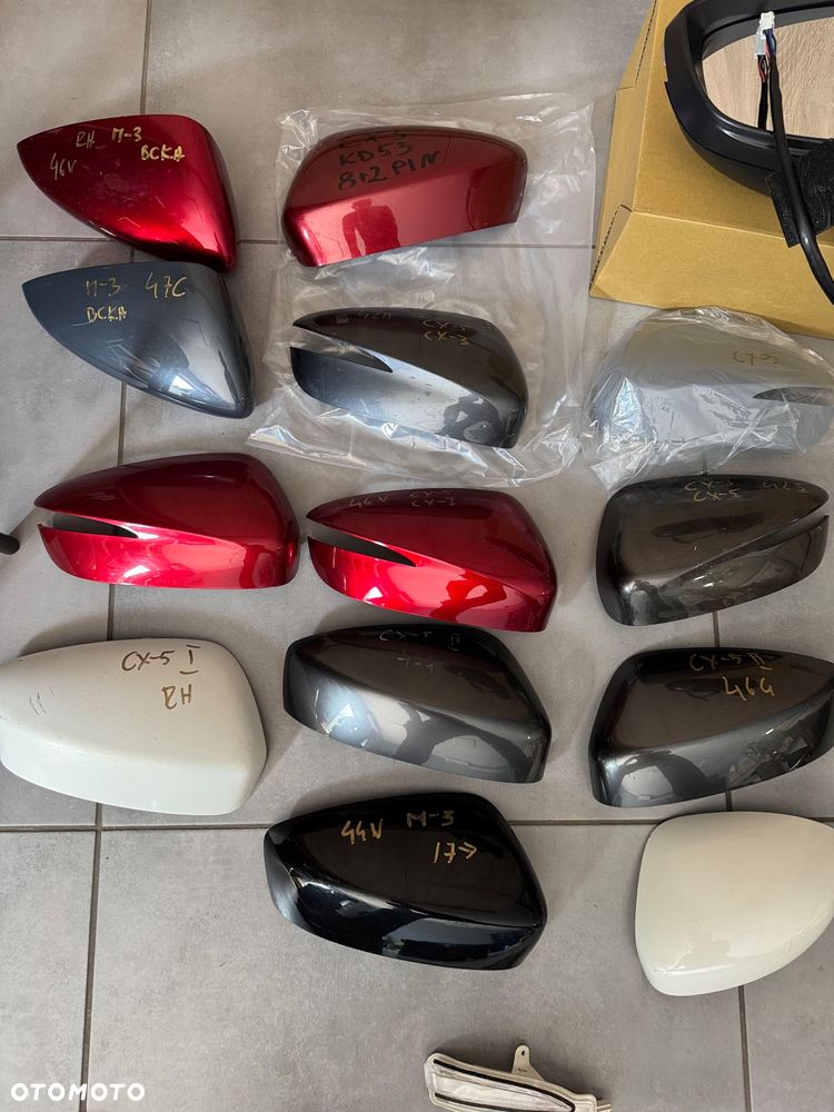 Mazda CX-3 lusterko lewy przód el.składane 8 pin - 8