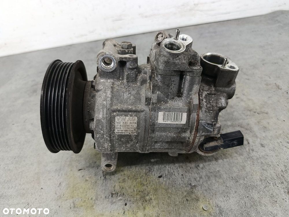 POMPA,SPRĘŻARKA KLIMATYZACJI SKODA OCTAVIA II 1K0820808A 447190-9206  DENSO - 1