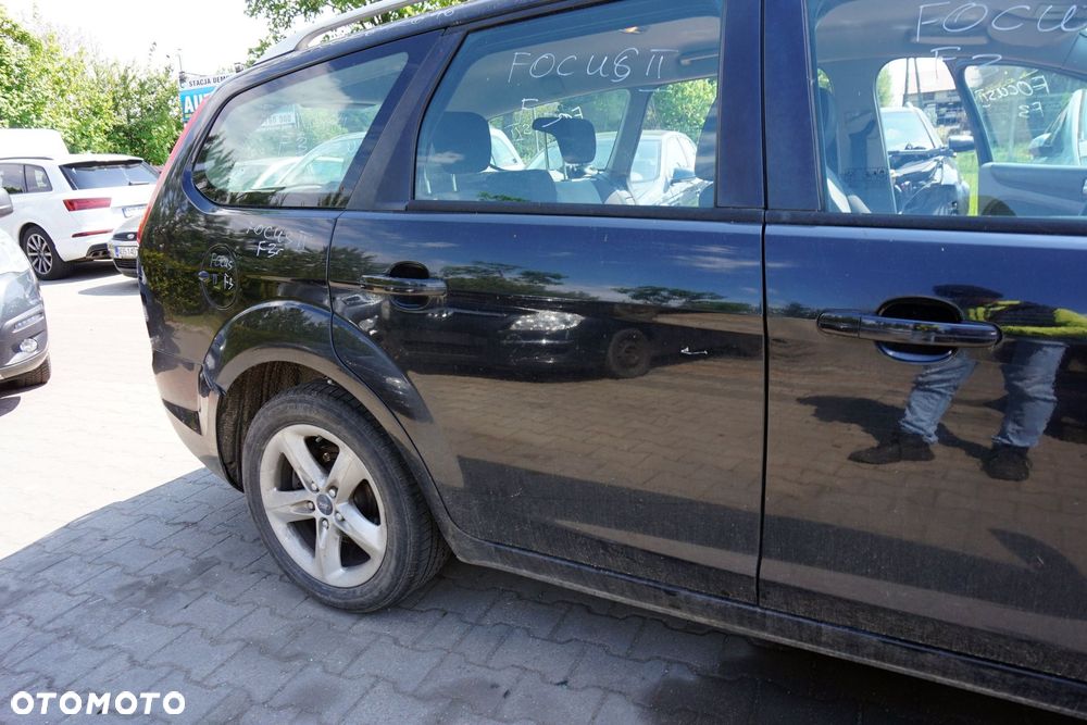DRZWI TYLNE PRAWE FOCUS II MK2 LIFT KOMBI F3  CZARNY FORD 2008-2011 - 4