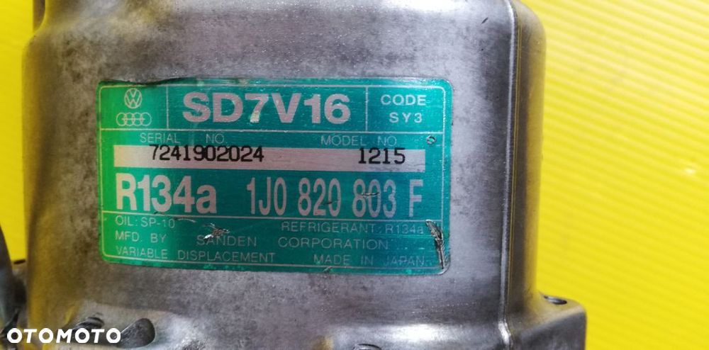 Sprężarka Kompresor klimatyzacji 1J0820803F A3 8L - 2