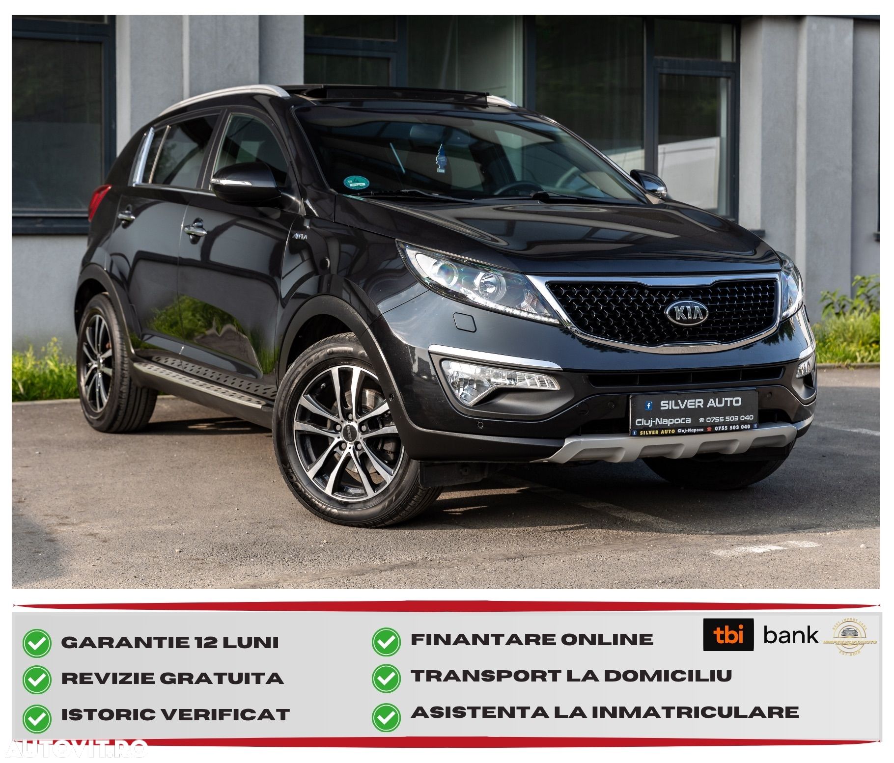 Kia Sportage 2,0 CRDI AWD Aut. Platinum - 1