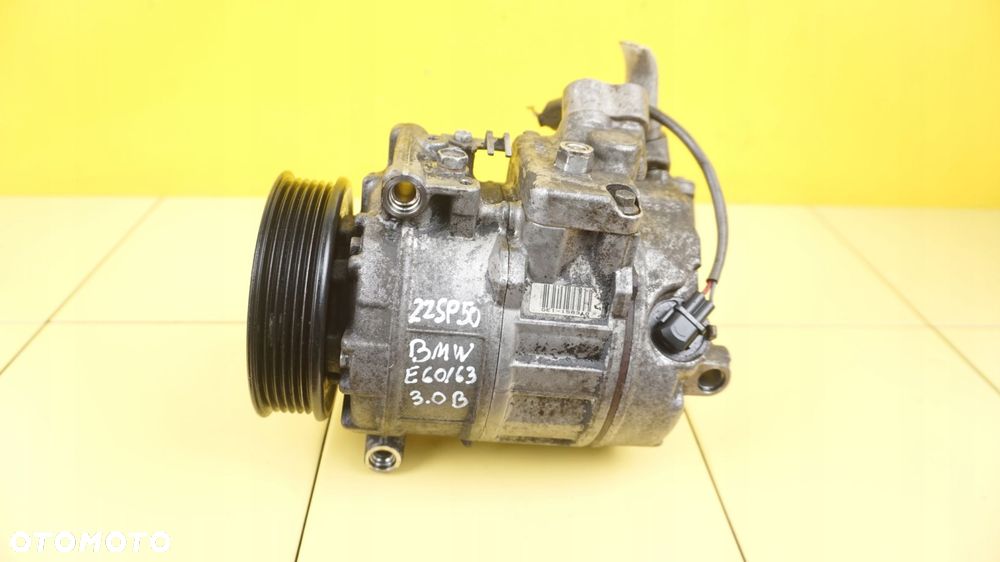BMW 5 E60 E63 3.0 B 07r 258KM N52B30A sprezarka klimatyzacji 9174803 - 1