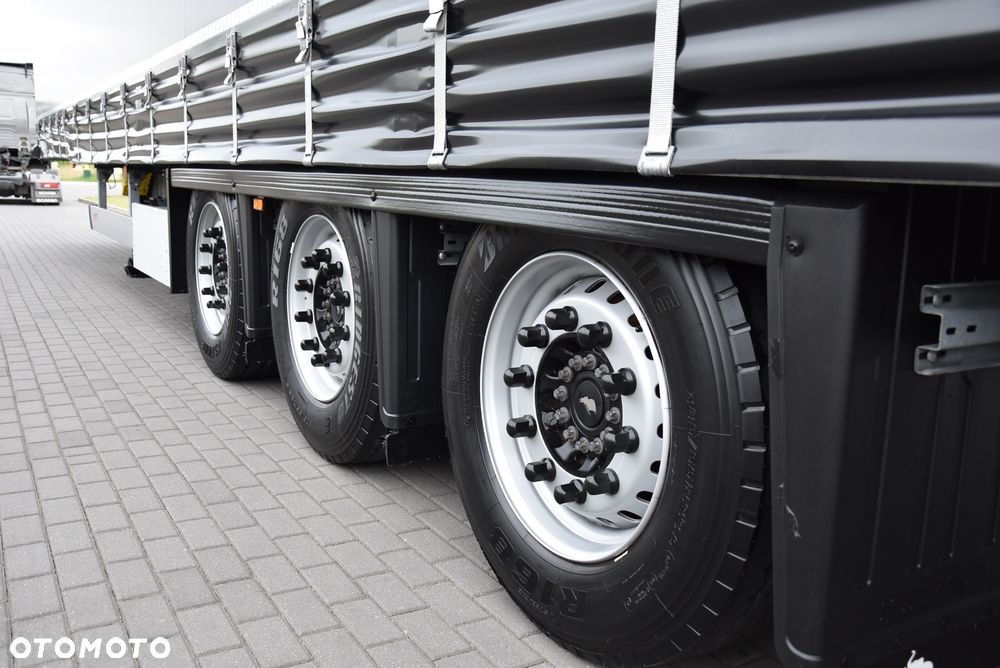 Schmitz Cargobull VARIOS SYSTEM BDE / FIRANA / OŚ PODNOSZONA / SŁUPKI ROZSUWANE  / MAŁA PALECIARA / NOWE OPONY / STAN JAK FABRYCZNIE NOWY ! ! ! - 14