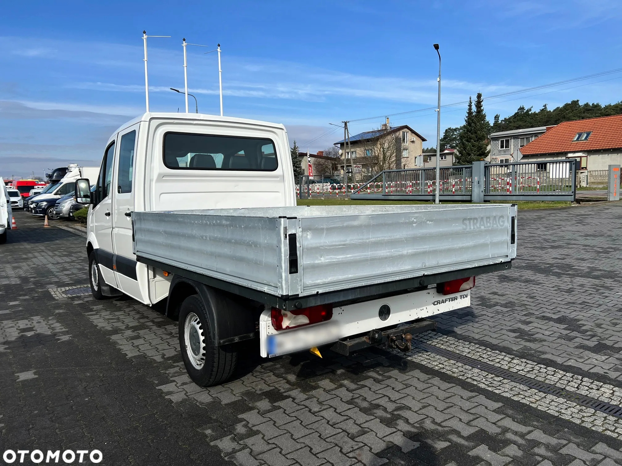 Volkswagen Crafter Doka Brygadówka Skrzynia 7-miejsc Zarejestrowany w PL - 3